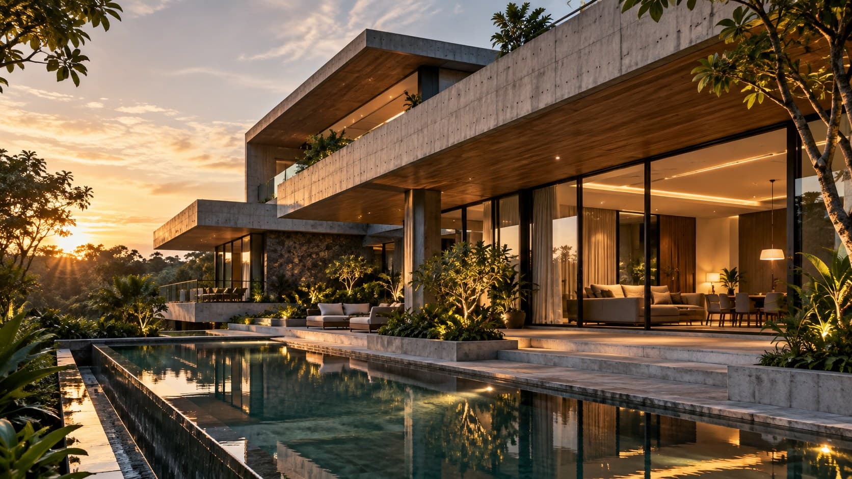 Luxury Cantilevered Residence